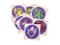 Spielkarten mit farbenfrohen und lustigen Monsterillustrationen