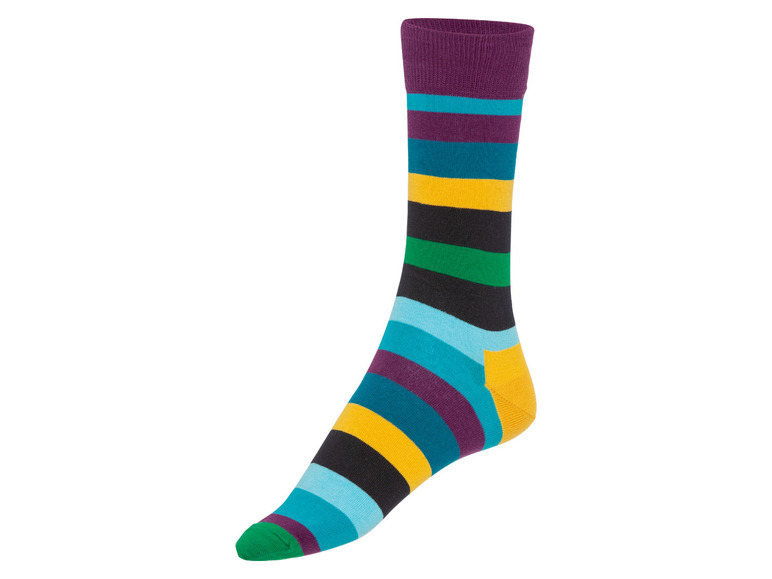 Gehe zu Vollbildansicht: Happy Socks Damen Herren Geschenkebox, 3 Paar Socken, mit Baumwolle - Bild 10