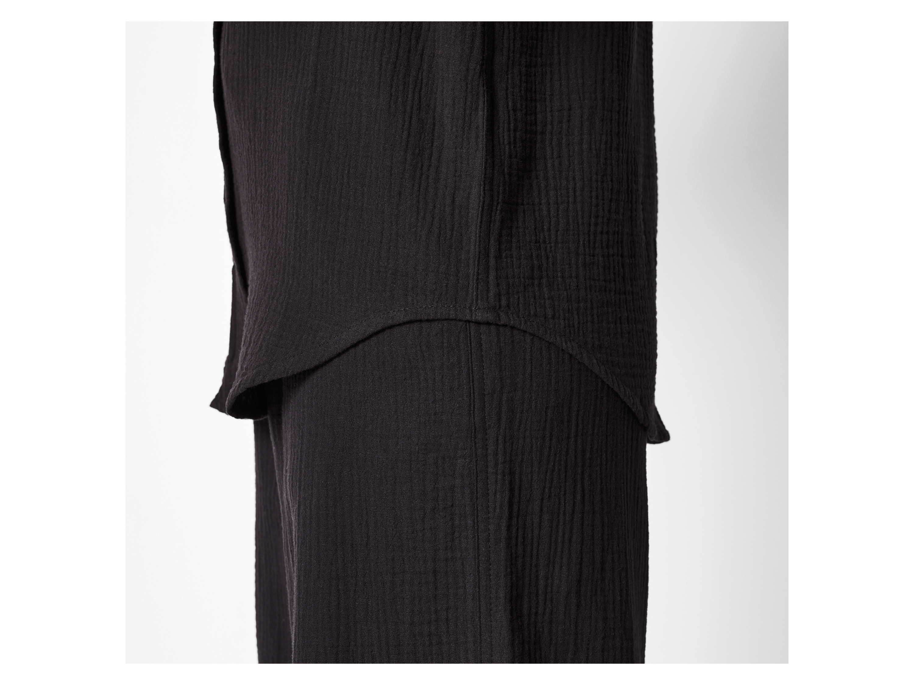 Thumbnail - esmara® Damen Bluse Musselin (Schwarz, L(44/46))