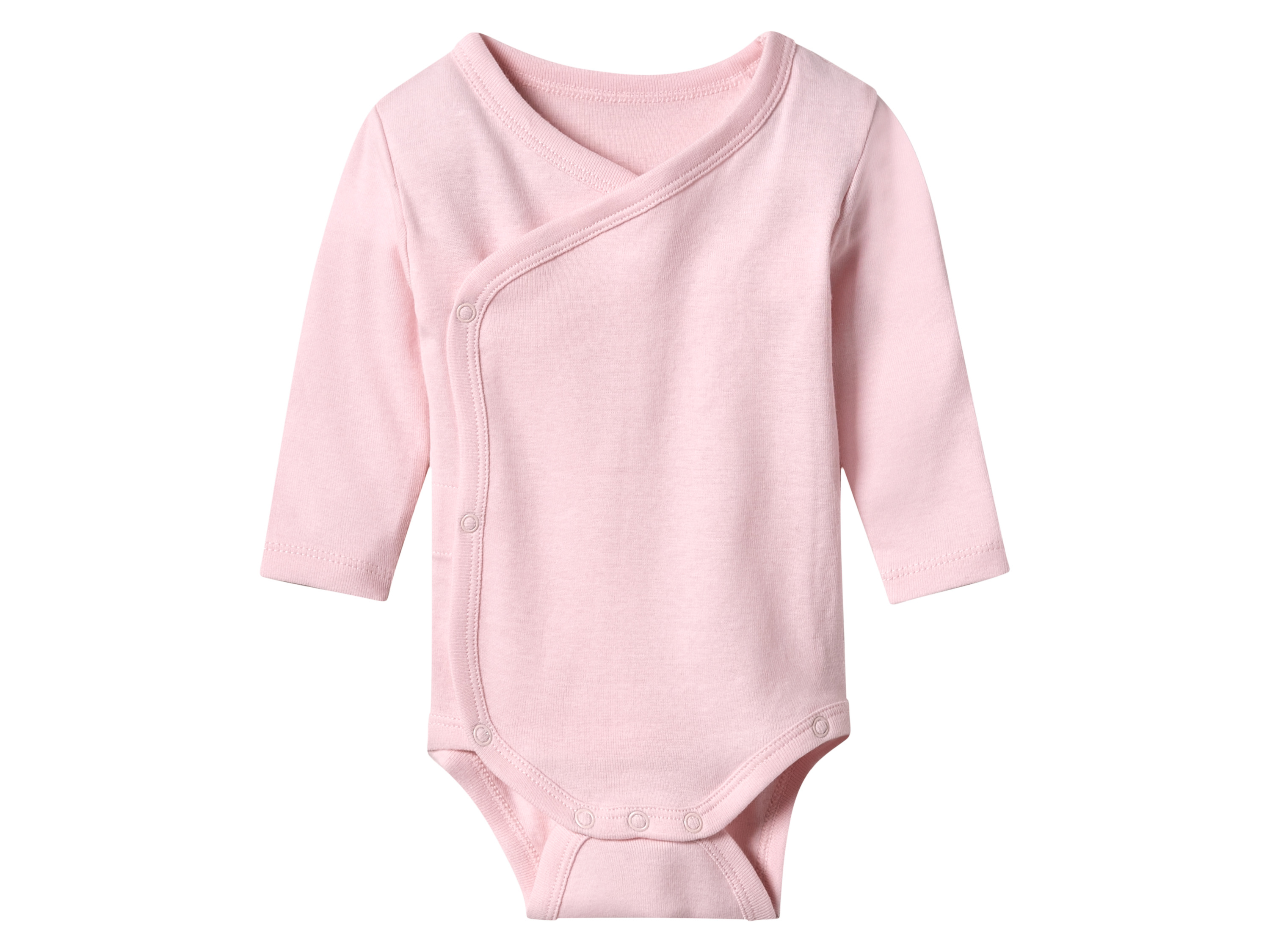 LUPILU® Baby-Wickelbodys, 3 Stück (rot/rosa/pink, 74/80) – Bild 2 von 4
