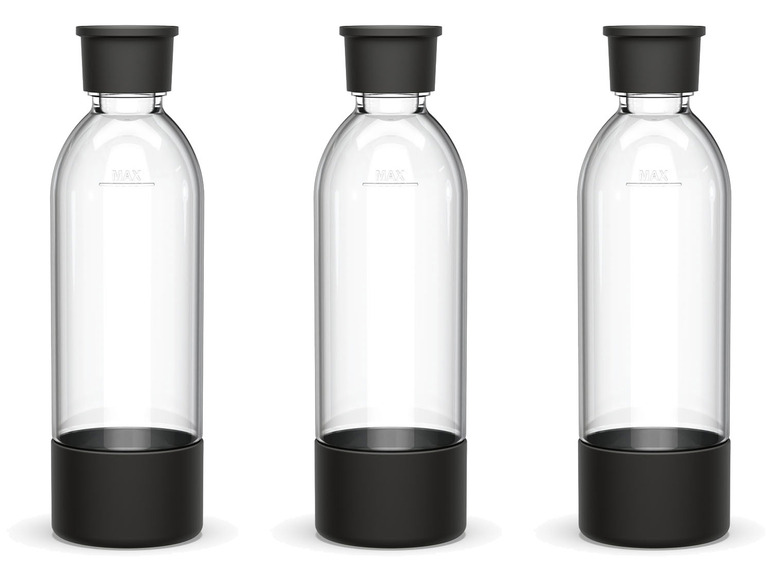 »Twin« Tritan Ersatzflaschen + 2 Wassersprudler