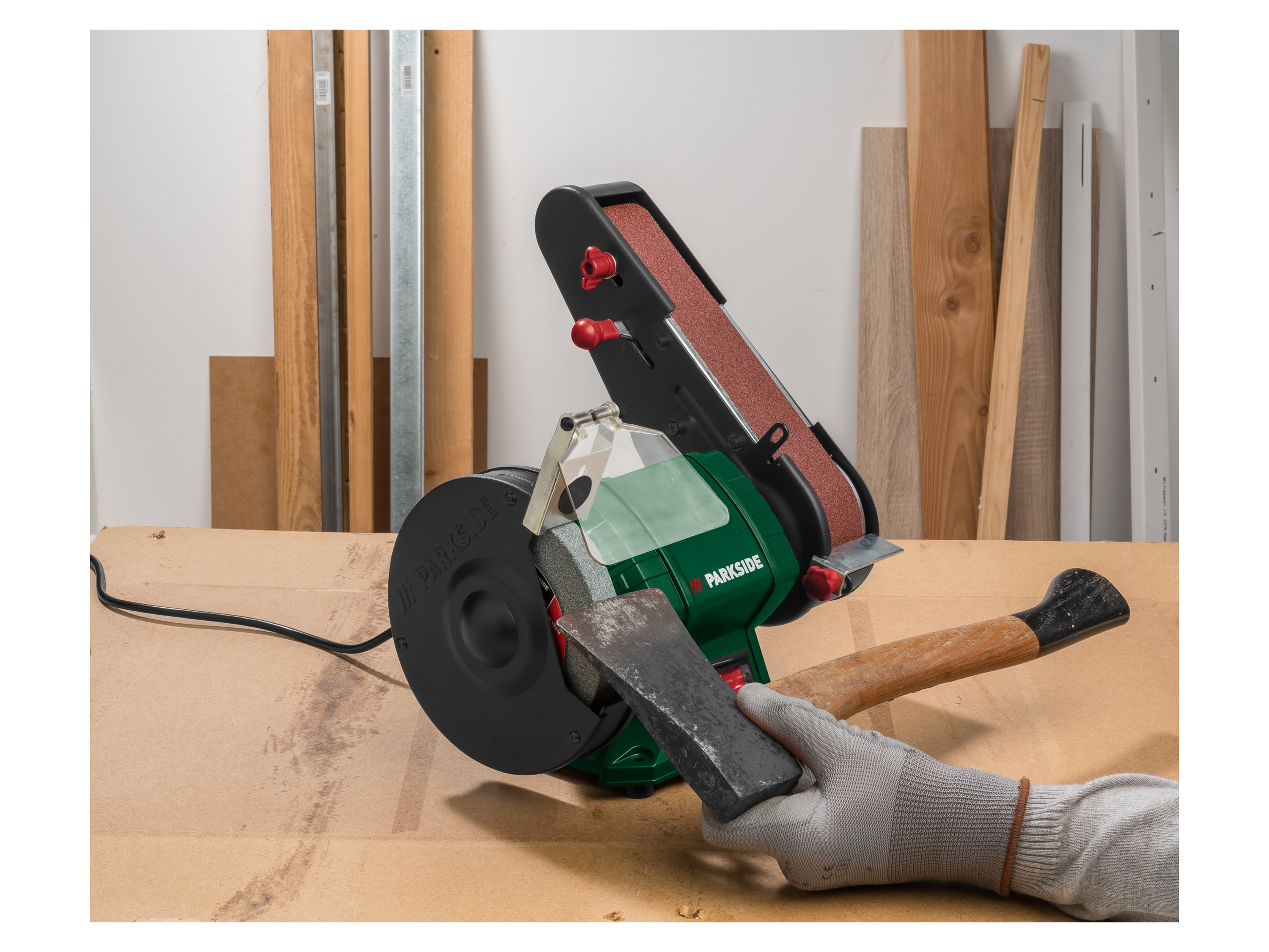 Thumbnail - PARKSIDE® Standbandschleifer »PSBS 240 C2«, 240 W, Schleifband 50 x 686 mm""