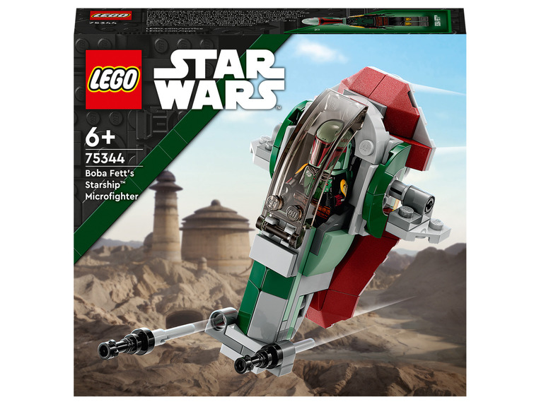 Gehe zu Vollbildansicht: LEGO® Star Wars 75344 »Boba Fetts Starship™ – Microfighter« - Bild 1