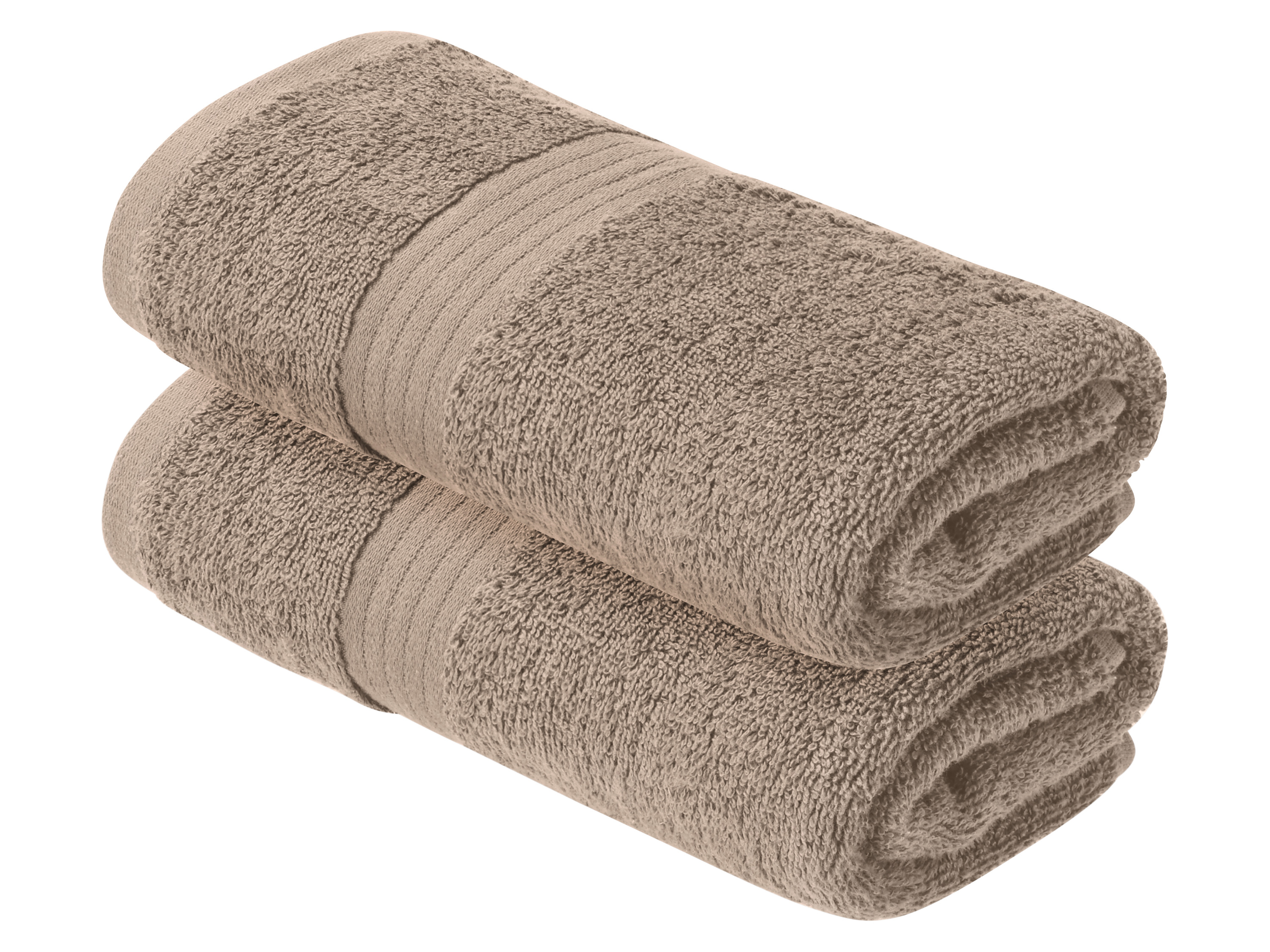 LIVARNO® Frottier-Handtücher (Beige)