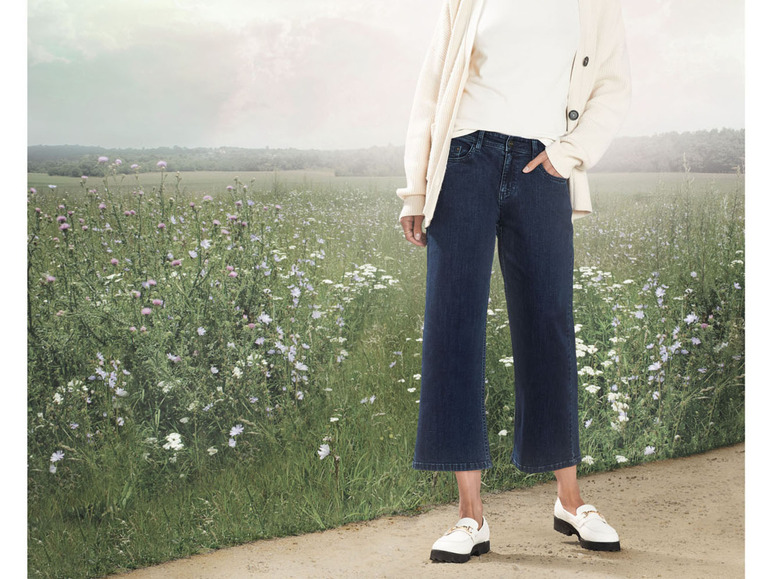 Gehe zu Vollbildansicht: esmara® Damen Jeans in 7/8 Länge, mit normaler Leibhöhe - Bild 3
