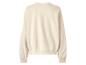 Beiges Langarm-Sweatshirt, Rückansicht
