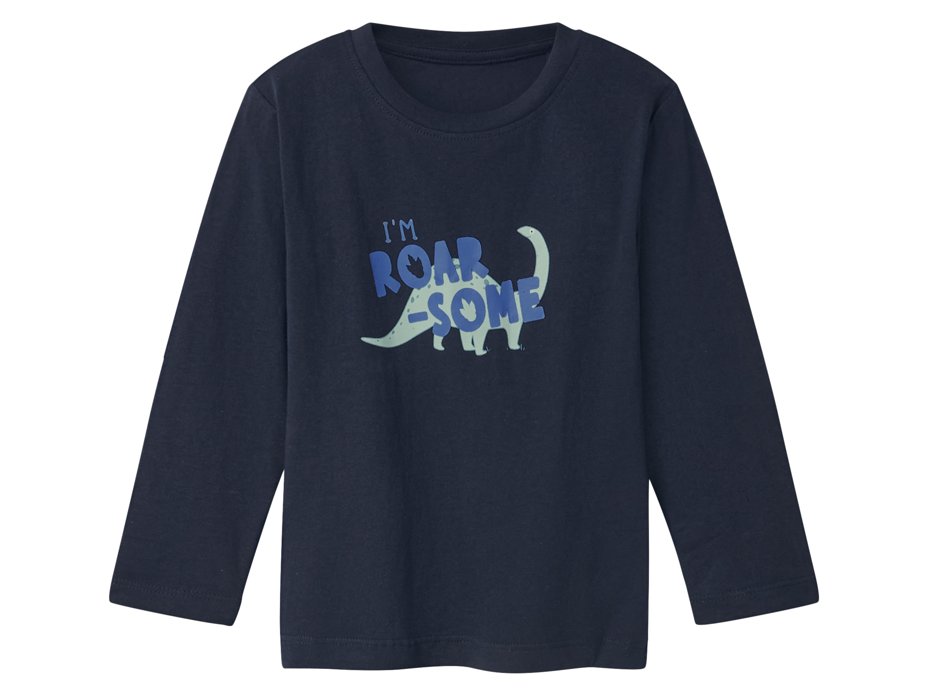 Thumbnail - lupilu® Kleinkinder Mädchen Jungen Langarmshirt (Navy, 86/92)