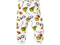 Weiße Kinder-Pyjamahose mit Grinch- und Weihnachtsmotiven.