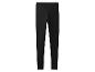 Einfache schwarze Leggings aus elastischem Material
