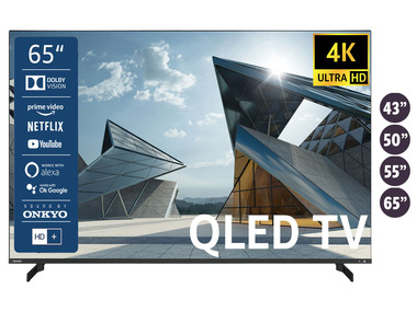 TOSHIBA QLED Fernseher Smart TV 4K UHD inkl. 6 Monate HD+ »QL5D63DAY«