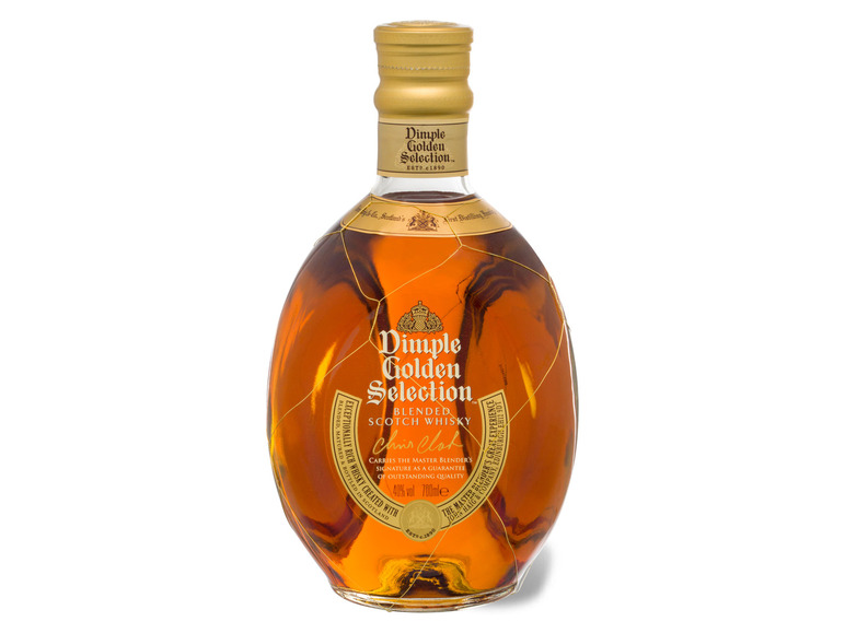 Gehe zu Vollbildansicht: Dimple Golden Selection Blended Scotch Whisky 40% Vol - Bild 1