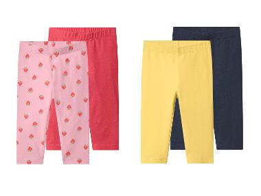 lupilu® Kleinkinder Caprileggings, 2 Stück