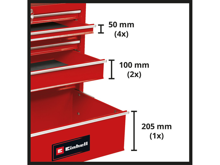 Einhell Werkzeugwagen »TC-TW mit Schubladen 150«, 7