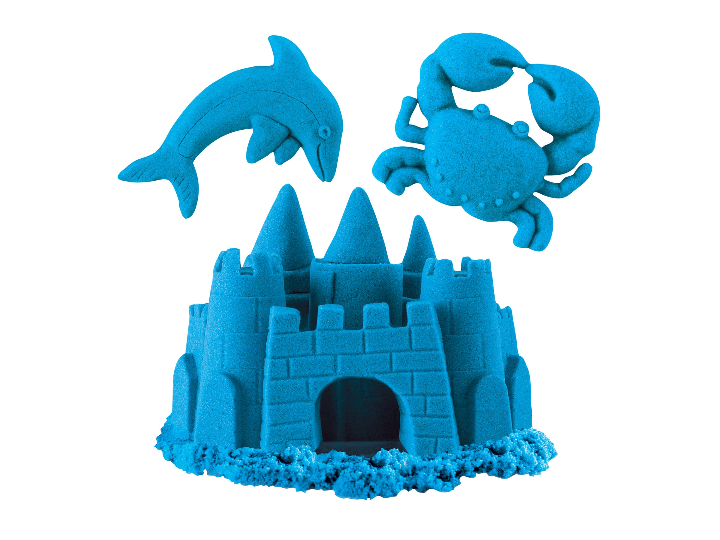 Thumbnail - Kinetic Sand 2lb Colour Sand Bag Assortment (Blau)