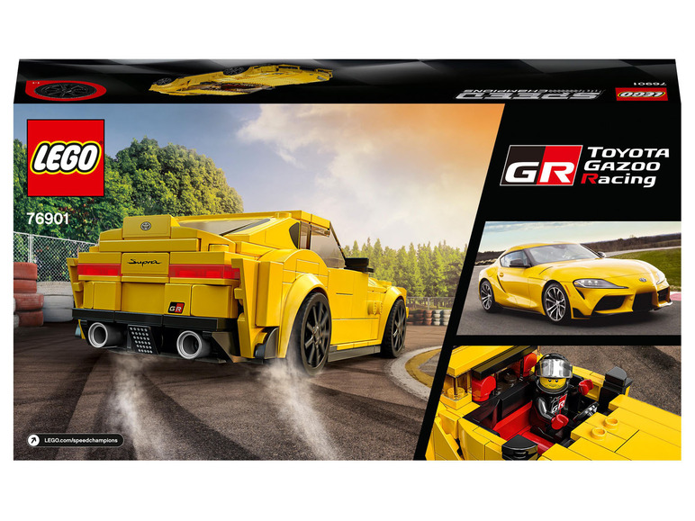 Gehe zu Vollbildansicht: LEGO® Speed Champions 76901 »Toyota GR Supra« - Bild 8
