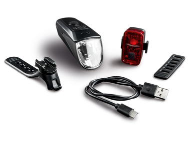 CRIVIT LED Fahrradleuchtenset