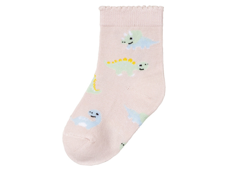 Gehe zu Vollbildansicht: lupilu® Kleinkinder Mädchen Socken, 7 Paar, mit Bio-Baumwolle - Bild 10
