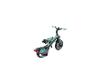 Schwarzes und mintgrünes 2-in-1 Kinderdreirad oder Roller.