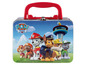 Eine Paw Patrol Metalldose mit Griff.