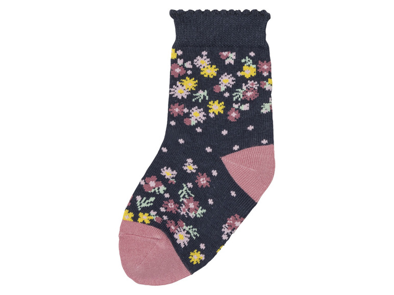 Gehe zu Vollbildansicht: lupilu® Kleinkinder Mädchen Socken, 7 Paar, mit Bio-Baumwolle - Bild 10