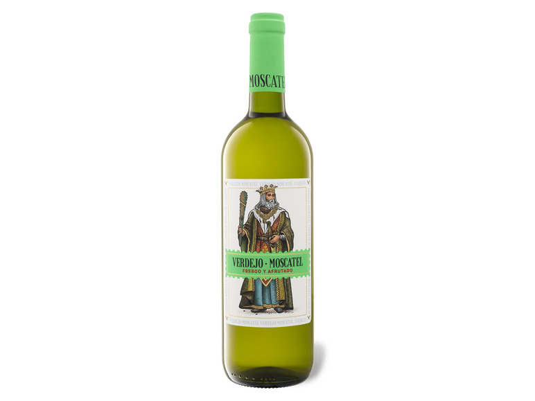 Verdejo Moscatel trocken, Weißwein Vino Blanco 2021