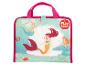 Spieltasche mit Meerjungfrauen-Motiv, mit drei Meerjungfrauen und Meerestieren.