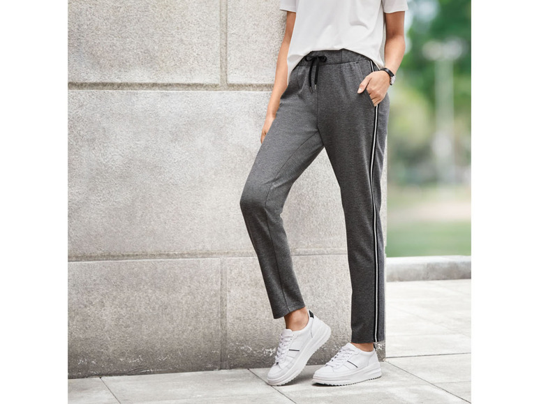 Gehe zu Vollbildansicht: esmara® Damen Jogger Business mit modischem Galonstreifen - Bild 7