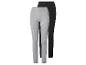 Zwei Paar Damen-Leggings, eine graue und eine schwarze