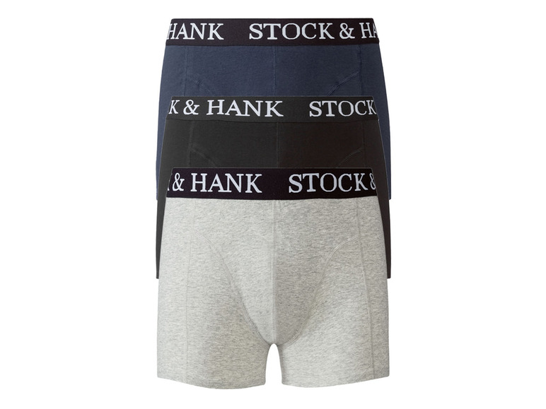 Gehe zu Vollbildansicht: Stock&Hank Herren Boxer »Benjamin«, 3er Set - Bild 2