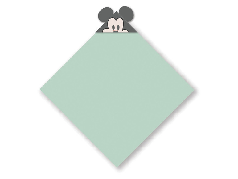Gehe zu Vollbildansicht: Baby Kapuzentuch, 75 x 75 cm, aus reiner Baumwolle - Bild 3
