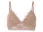 Beiger Spitzen-Bralette