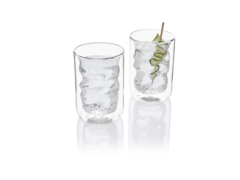 Gehe zu Vollbildansicht: ERNESTO® Doppelwandige Gläser, 2 Stück, aus Borosilikatglas - Bild 28