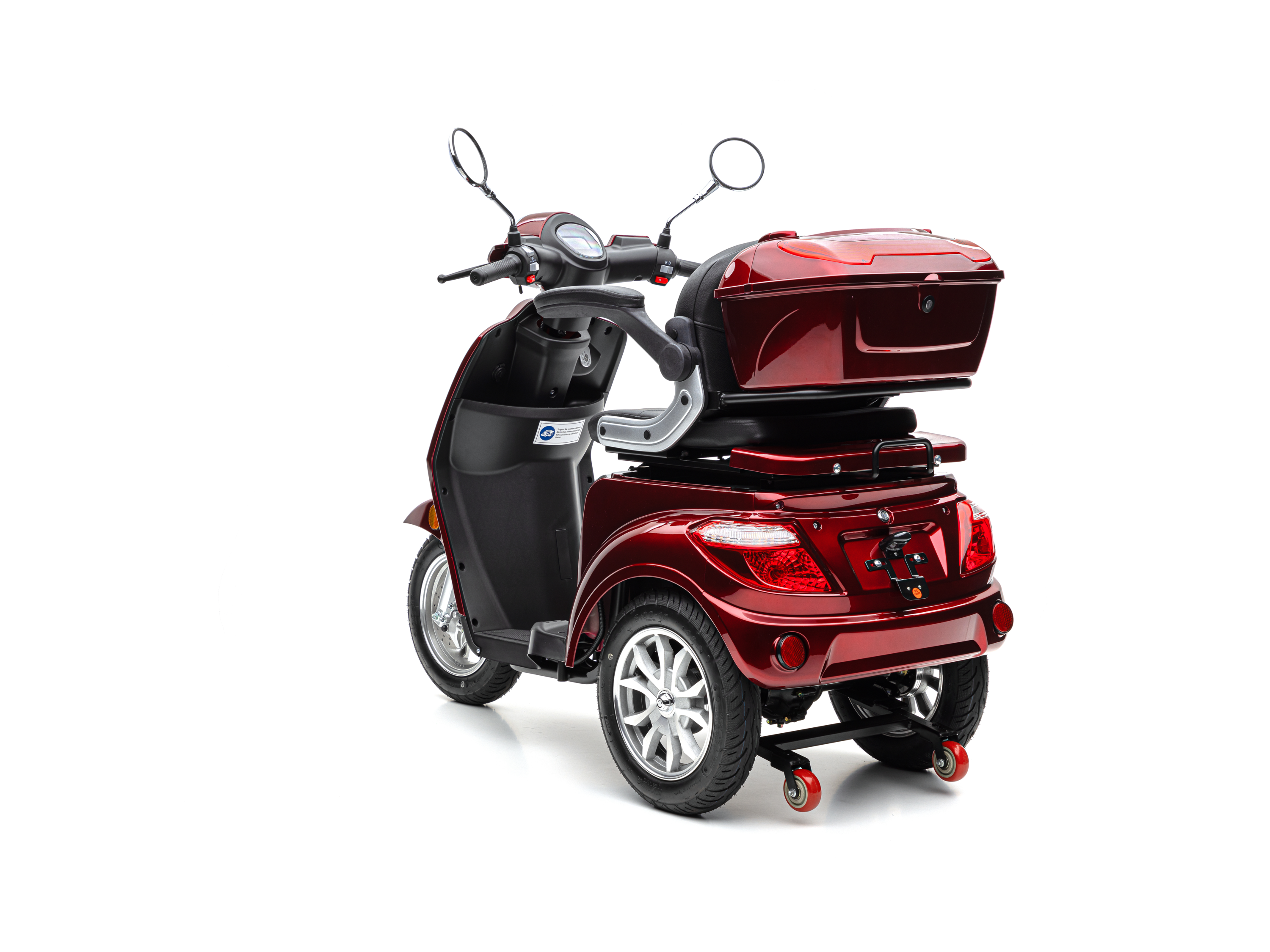 NOVA MOTORS Elektromobil Bendi Li (2 Akkupacks, Rot) – Bild 4 von 4