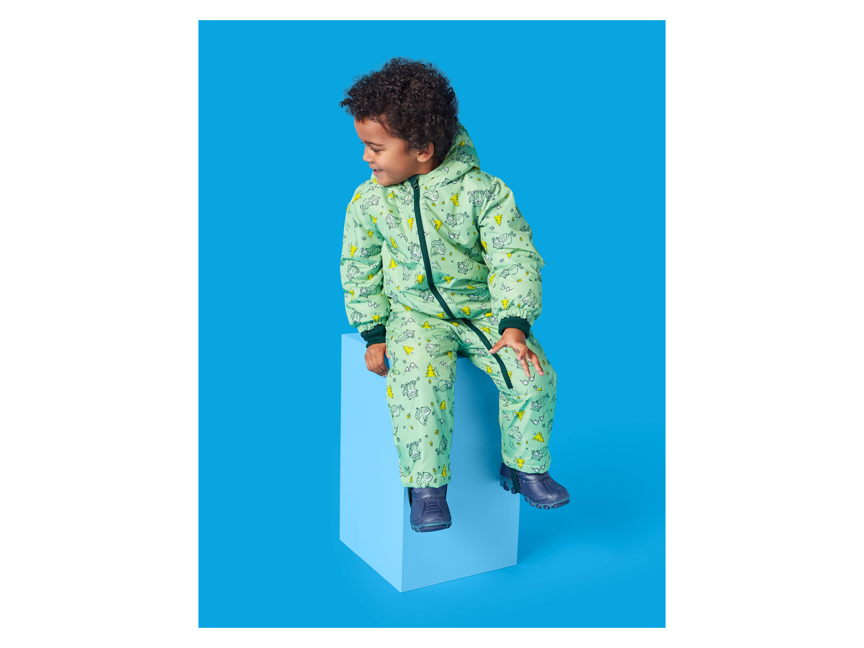 LUPILU® Baby Kleinkinder Schneeoverall (Grün, 86) – Bild 2 von 4