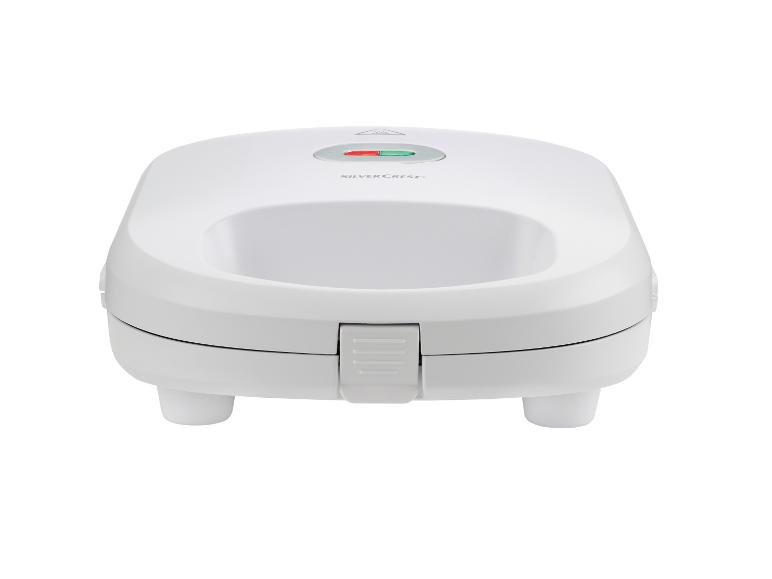 Ein weißer Sandwichtoaster von Silvercrest.