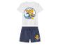 Kinder-Set: T-Shirt und Shorts, Surf-Motiv, Clownfisch.