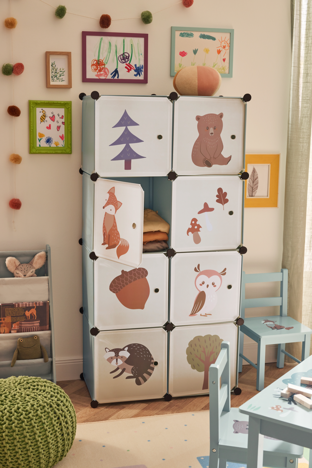 LIVARNO® Steckregal für Kinder (Fuchs) – Bild 2 von 4