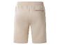 Beige Herren-Sweatshorts mit Gesäßtasche