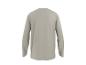 Herren-Langarmshirt in Grau, Rückansicht