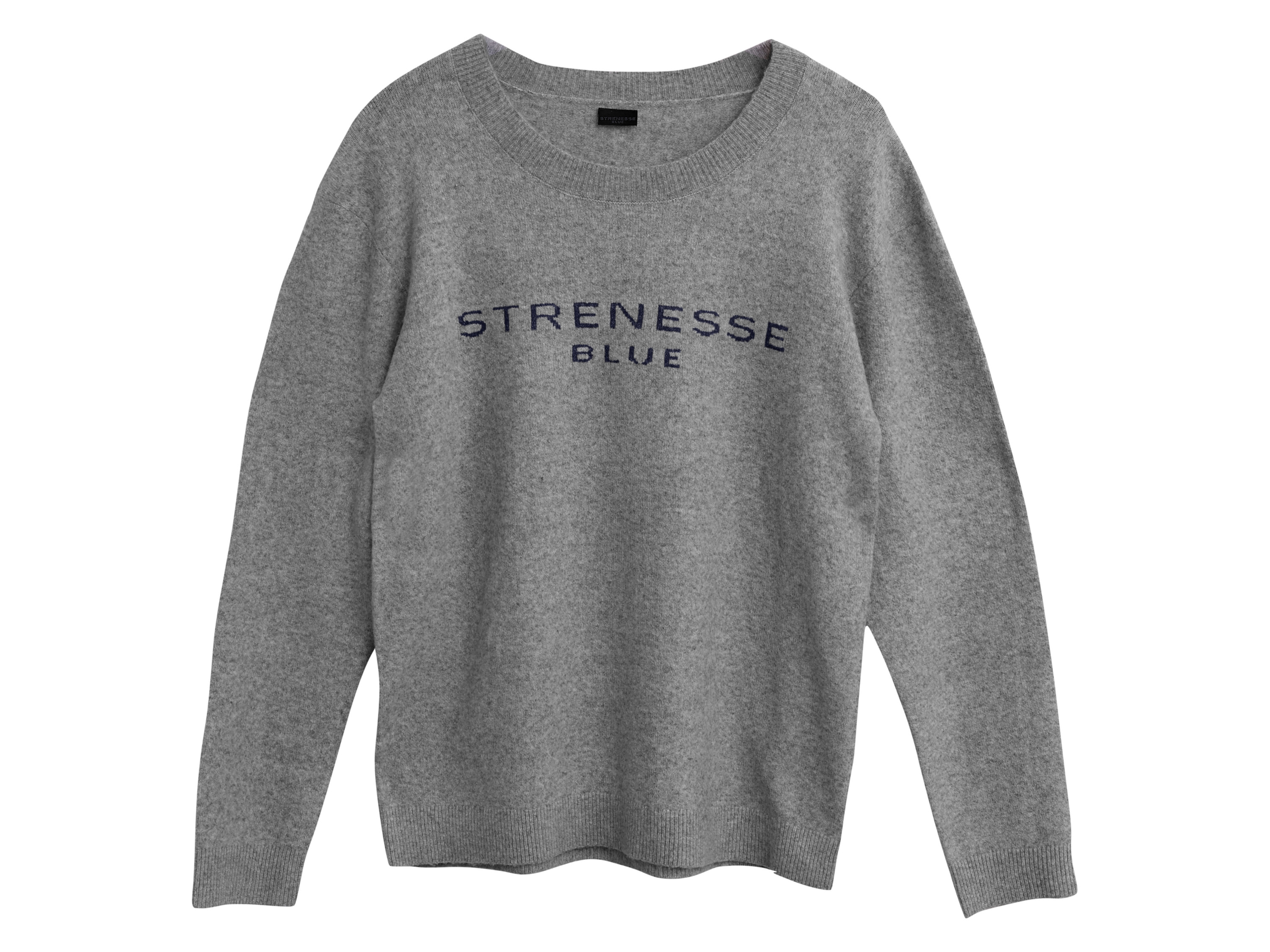 STRENESSE BLUE Herren Strickpullover (Grau, M)