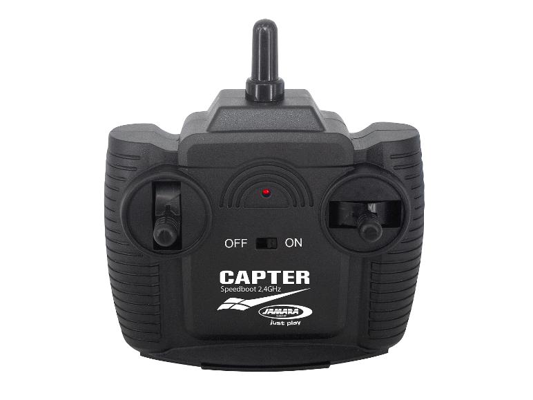 Jamara Capter Speedboot 2,4 GHz Fernbedienung.