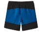 Blaue und schwarze Kinder-Shorts mit elastischem Bund
