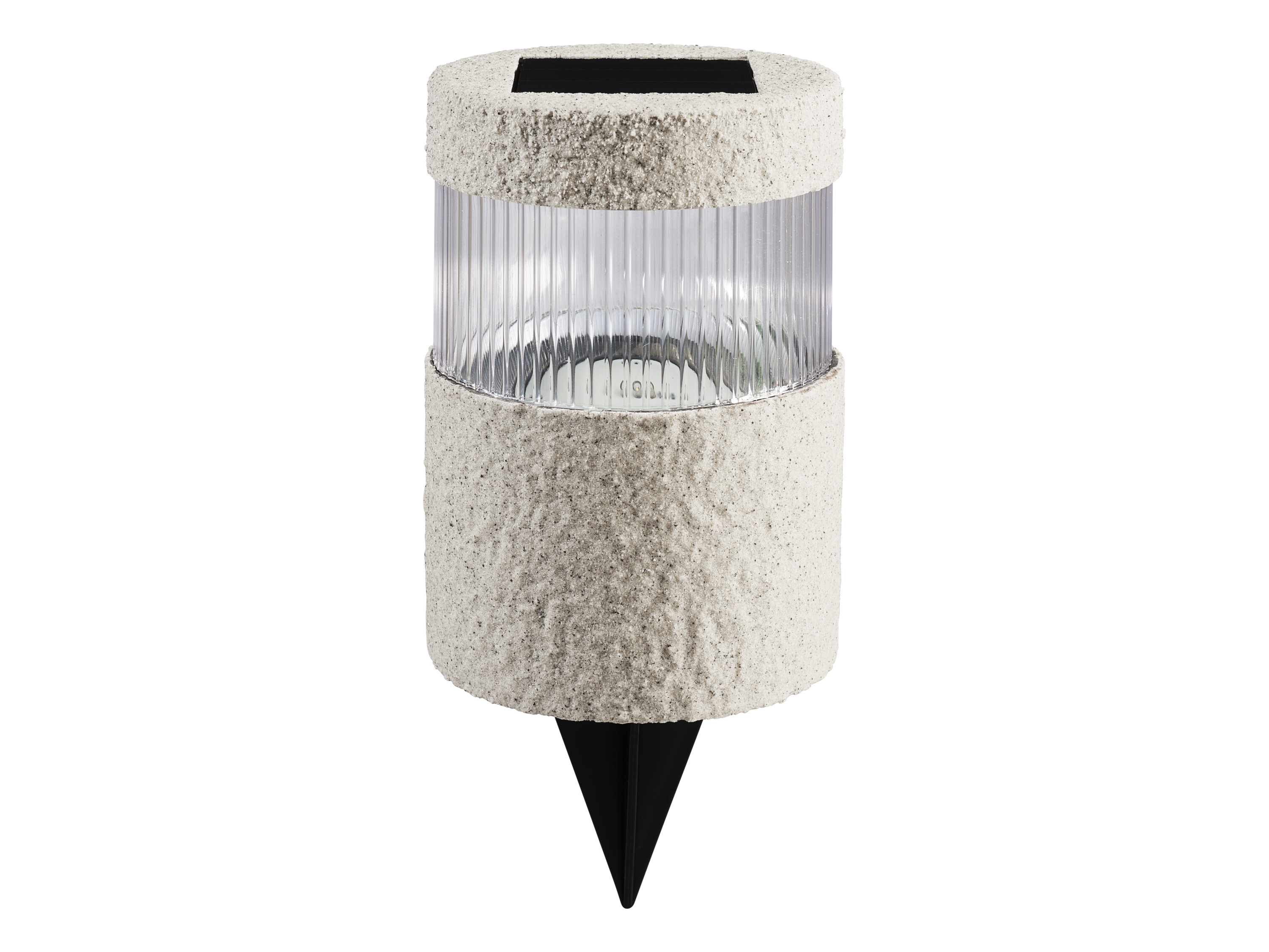 LIVARNO® LED-Solarleuchte (Rund, Sand)