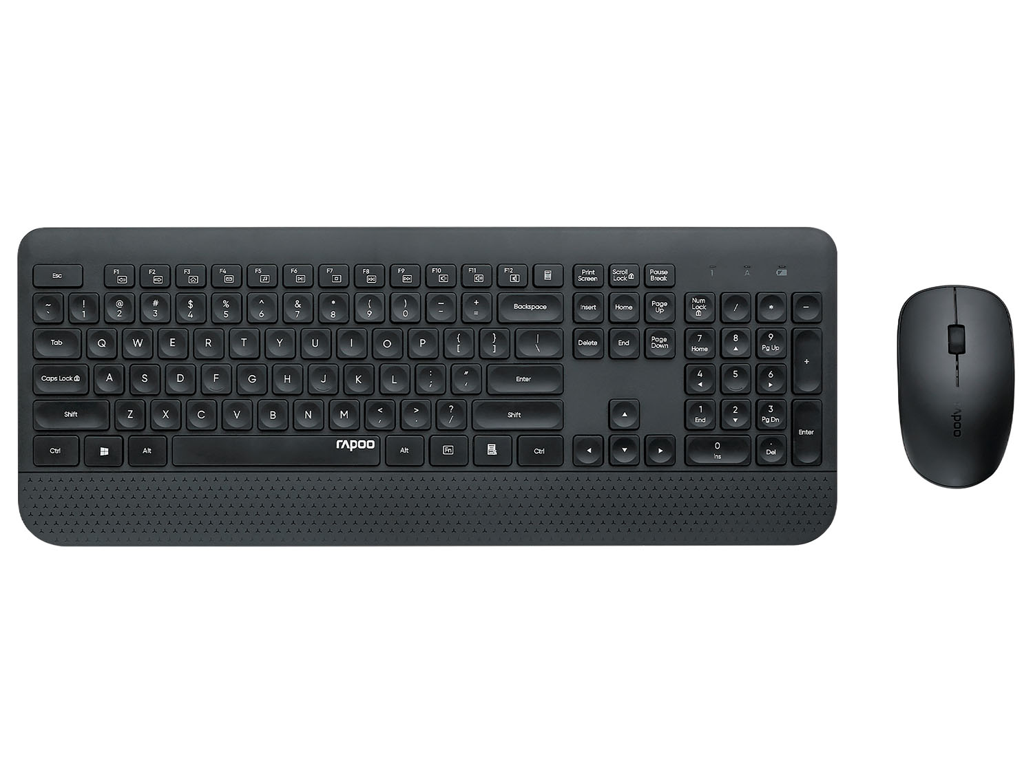Rapoo Wireless Mouse und Keyboard Combo »X3500«, DE-Layout QWERTZ mit Nano USB-Empfänger