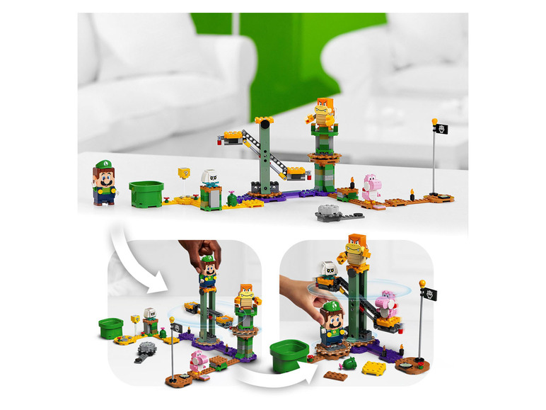 Gehe zu Vollbildansicht: LEGO® Super Mario 71387 »Abenteuer mit Luigi – Starterset« - Bild 4
