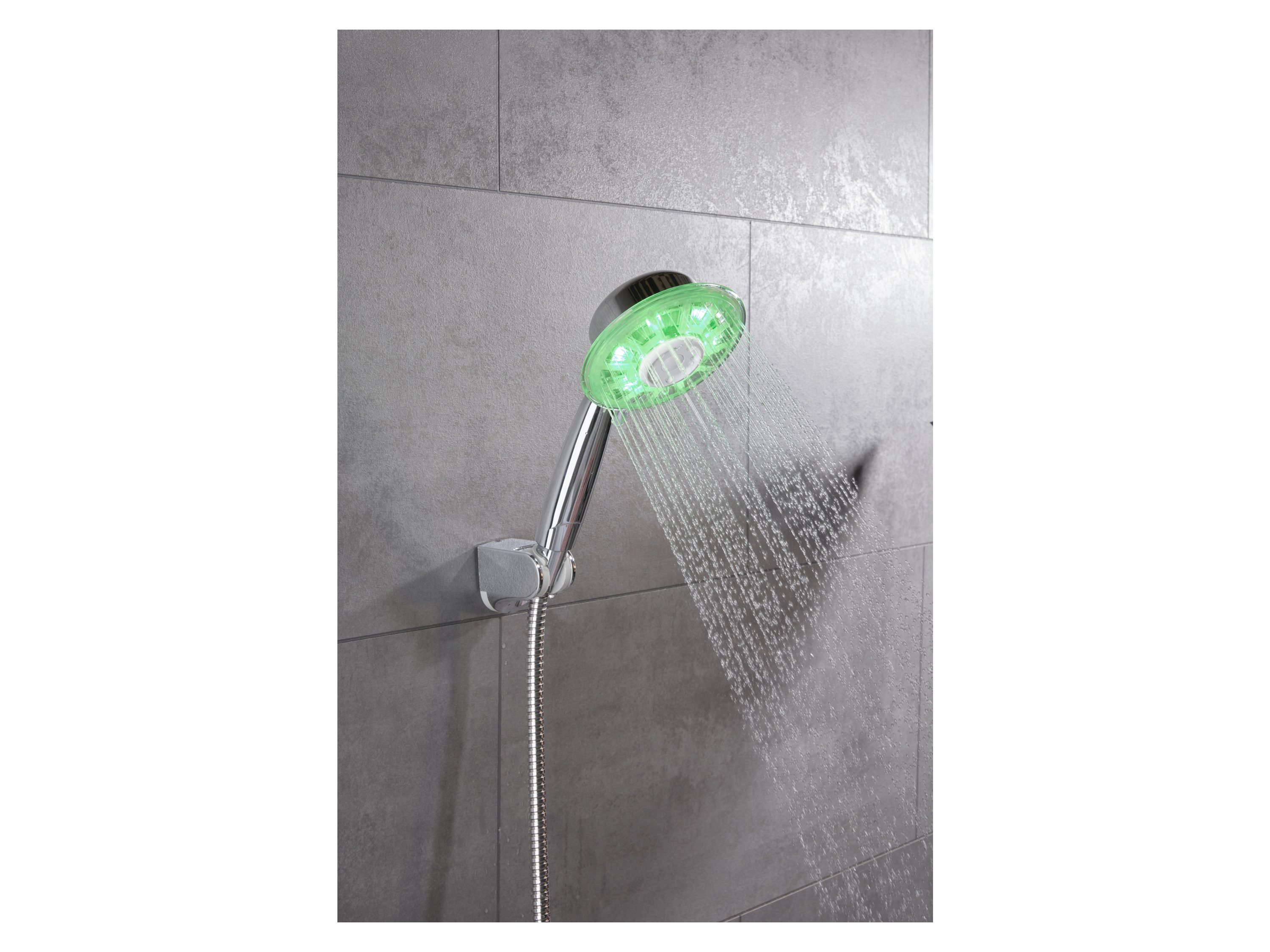 Thumbnail - LIVARNO home Handbrause LED (Grau)