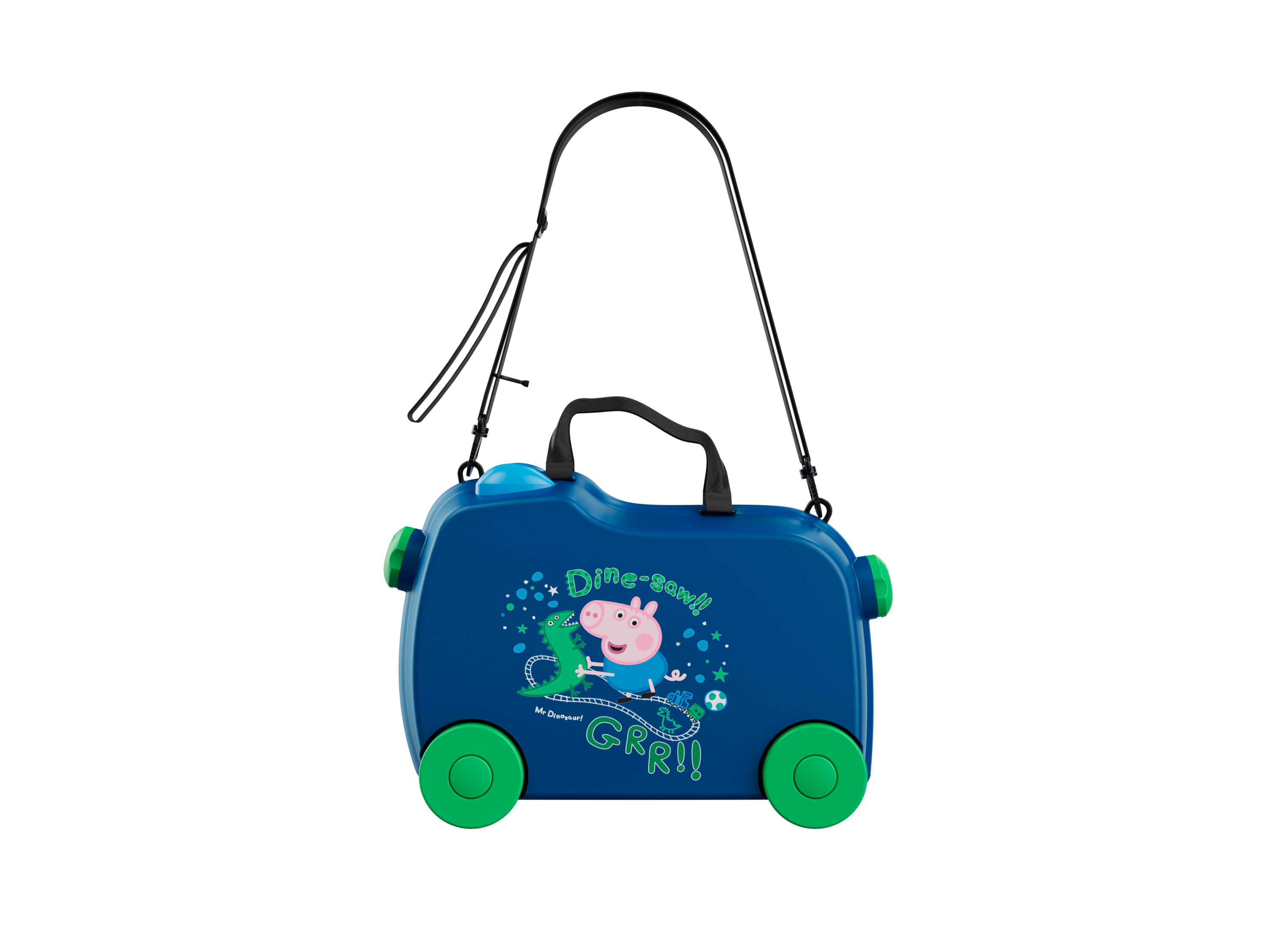 Kinderkoffer Tiere zum Draufsetzen (Dunkelblau)““ | 04335633074811
