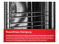 Ein Backofenrost nach der Reinigung mit SteamClean.