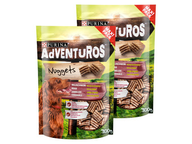 AdVENTuROS Purina Nuggets Wildschwein, 2 x 300 g