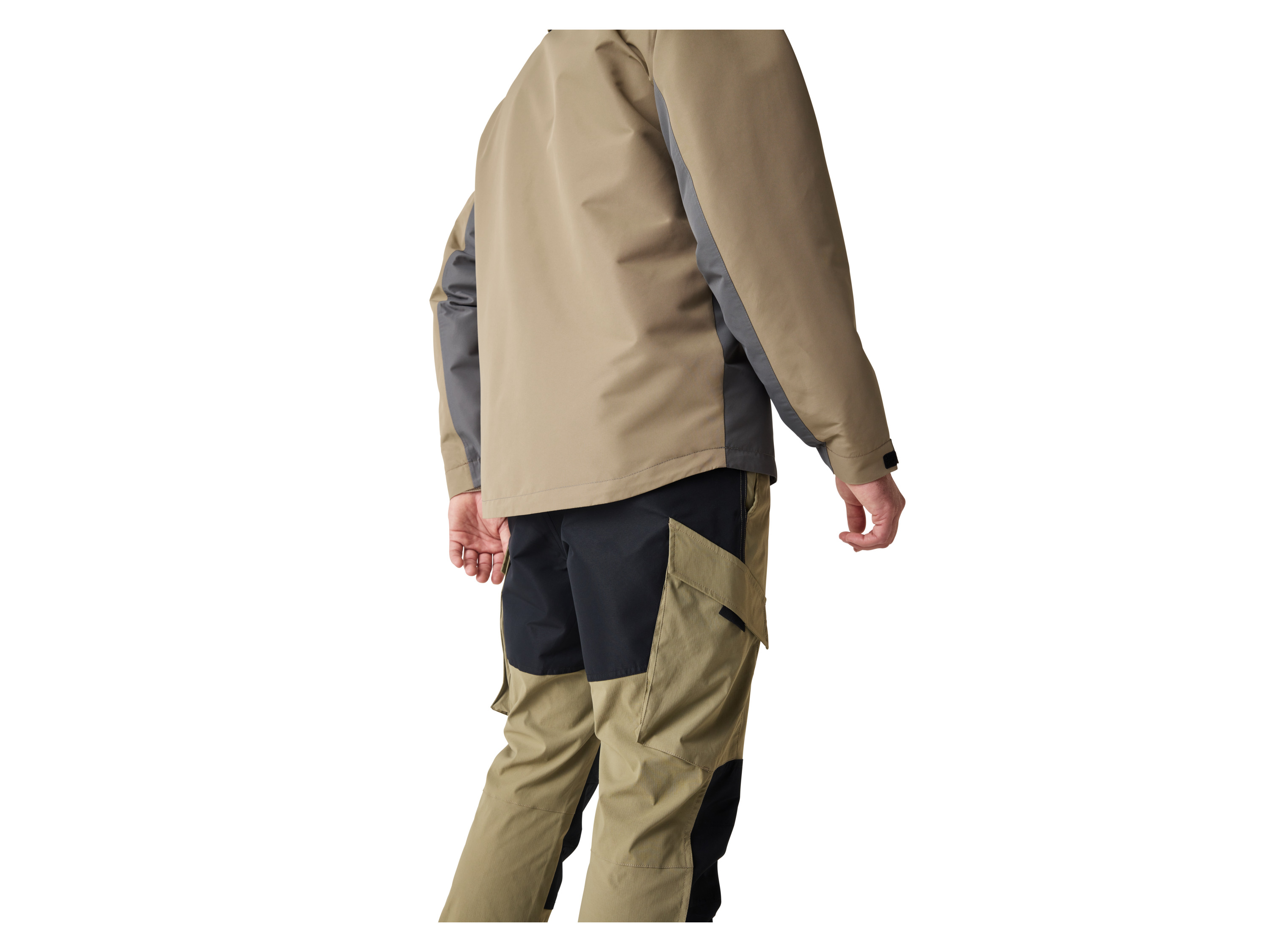 Thumbnail - CRIVIT Herren Allwetterjacke Angeln (grün/grau, S (44/46))